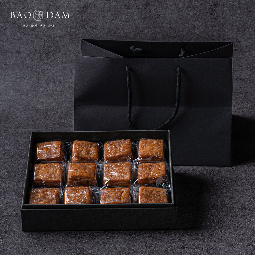 [바오담] 개성약과 패스츄리 360g (30g x 12구) 선물세트 x 3박스_무료배송특가 (묶음)