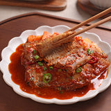 Braised Jeju Cutlassfish 400g + Braised Mackerel with Aged Kimchi 500g