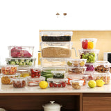 [한국직배송 D] 엔에프락 국내산 투명 밀폐용기 풀세트 18종