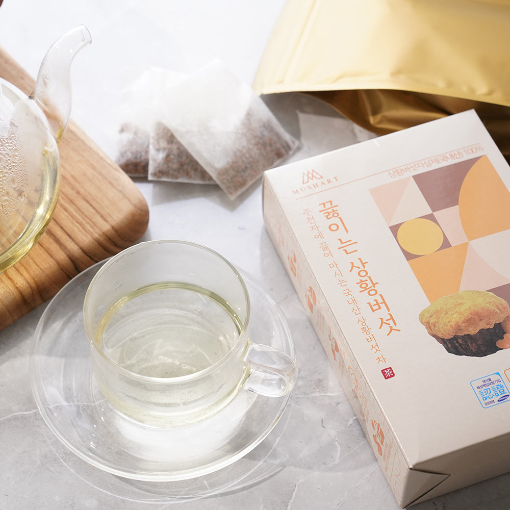 [솔룸바이오텍] 끓이는 상황버섯 (2.5g x 10ea) x 4 박스_무료배송특가 (묶음)