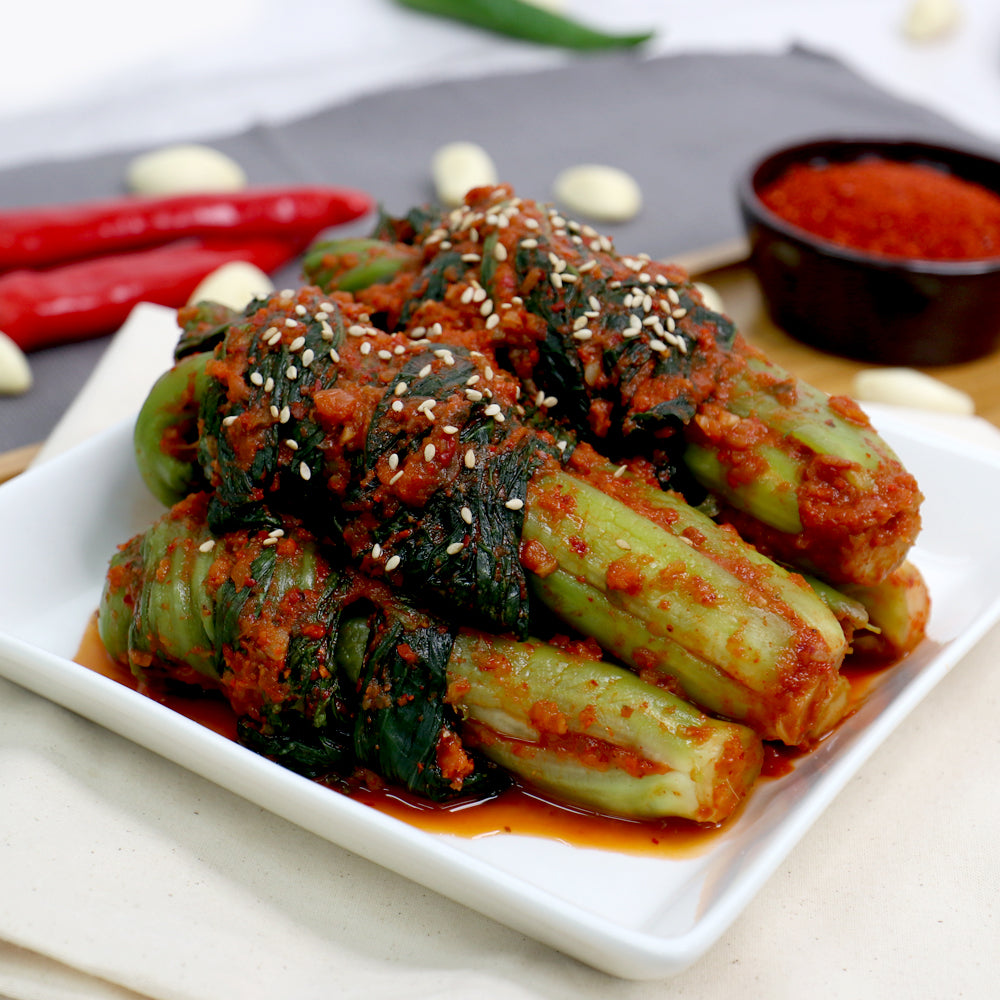 Award-Winning Bossam Kimchi 2kg + Green Onion Kimchi 1kg + Mustard Leaf Kimchi 1kg_Korea Direct Delivery D
