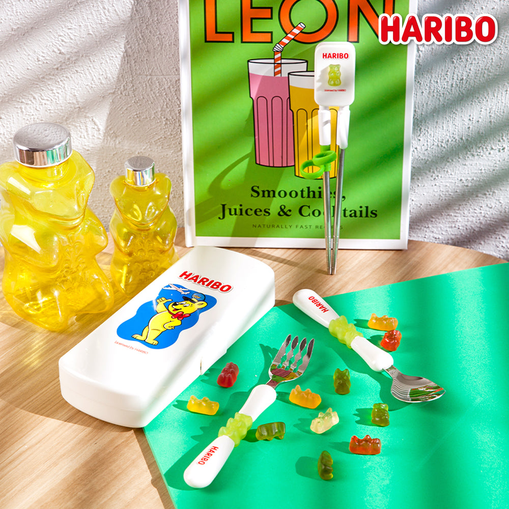 [K Direct Delivery] HARIBO Cutlery 3P Case Set