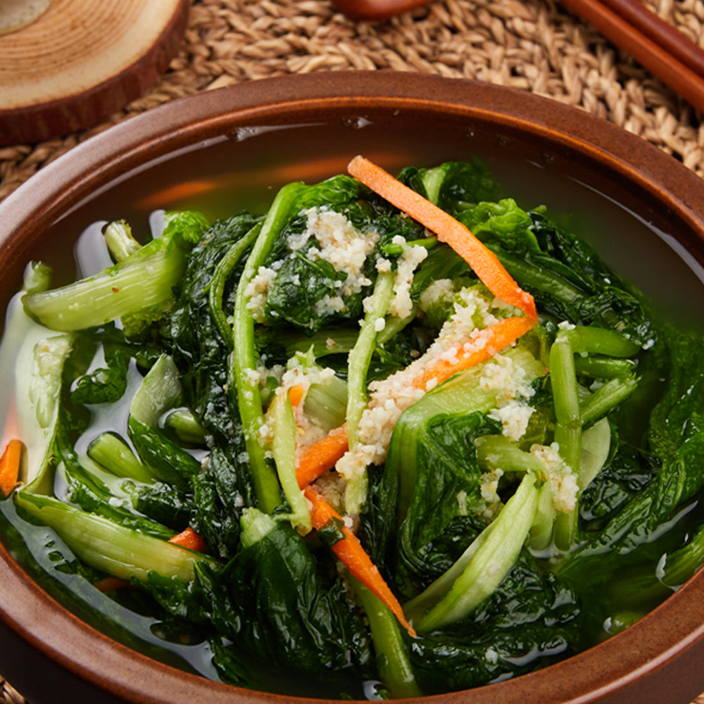 Namdo Style Kimchi Young Radish Water Kimchi 2kg + Young Radish & Napa Cabbage Kimchi 2kg_Korea Direct Delivery B