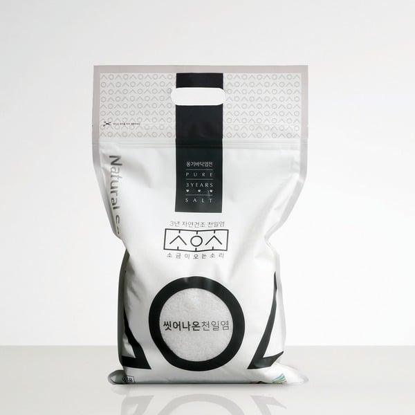 Pure Sea Salt 3kg x 2bags_Free Delivery (Set)