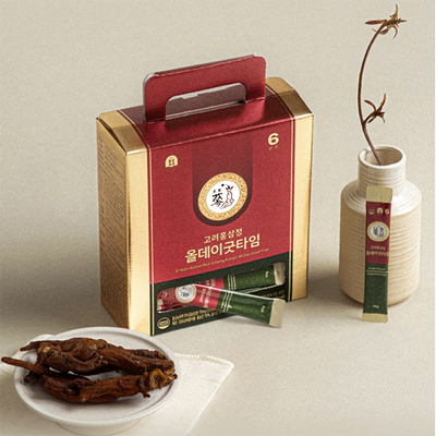 [한국직배송 B] 풍년보감 6년근 고려홍삼정 올데이굿타임 1kg x 2박스(쇼핑백 포함)