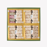 [한국직배송 C] 교동한과 꽃새댁 2단 선물세트(쇼핑백 포함)