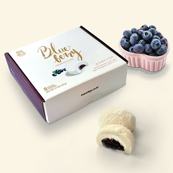 [마음이가] 딸기 크림떡 480g + 블루베리 크림떡 480g (묶음)