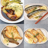 [Korea Direct Delivery B] Charcoal Grilled Assorted Fish Set (Grilled Chilean Sea Bass 2pcs+Grilled Mackerel 2pcs+Grilled Flounder 2pcs+Grilled Cutlassfish23pcs) Total 8