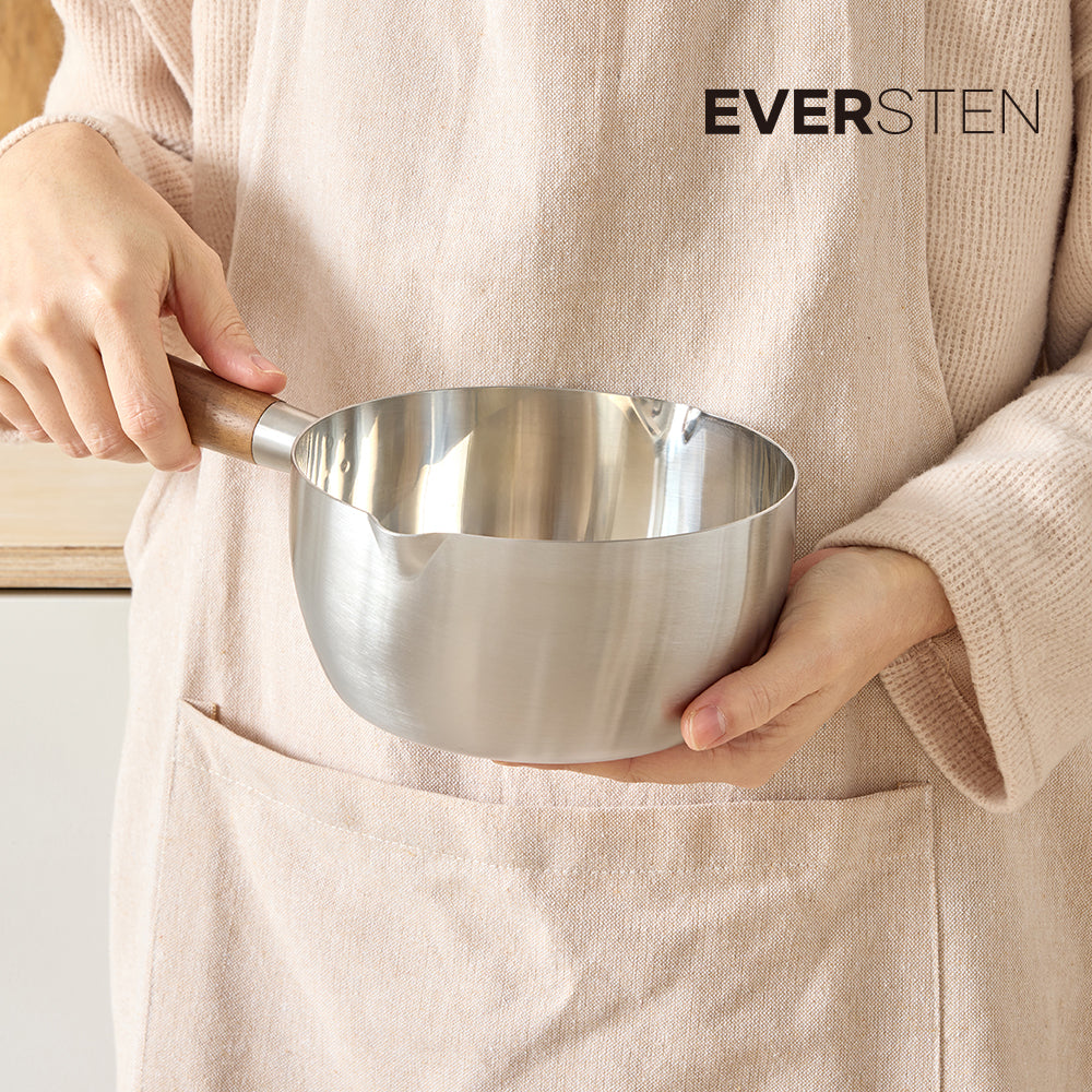 EVER STEN 304 Stainless Steel 5-Ply MOD Saucepan Choose Options_ Korea Direct Delivery A