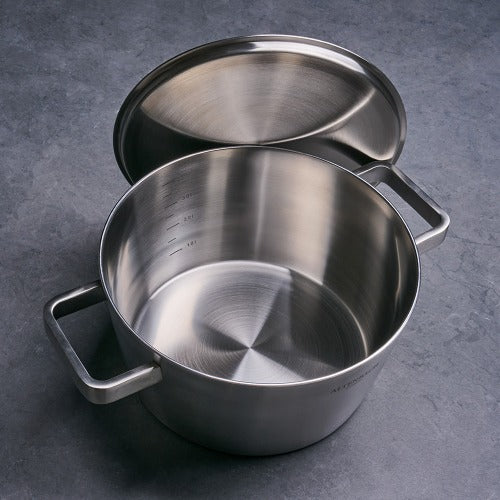 Altenbach Atrium 316Ti 5-Ply Double-Handled/Shallow Pot Select Option_Korea Direct Delivery F