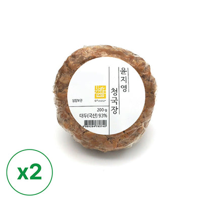 [알알이푸드] 윤지영 청국장 200g x 2개 (묶음)