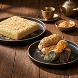 [Maumiga] Flat Sheet Pumpkin Injeolmi Kit x 2 +  Assorted Nutritious Rice Cakes 480g x 2_ Free Shipping in the 2nd WK/ July