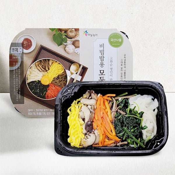 [1+1] [하늘농가] 비빔밥용 모둠나물 160g (묶음)