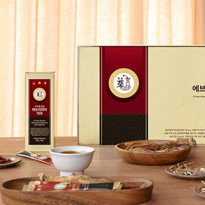 [한국직배송 C] 풍년보감 6년근 고려홍삼정 에브리데이 60포 세트 x 2박스(쇼핑백 포함)