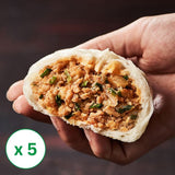 [가메골푸드] 곰표 김치왕만두(1개입) 120g x 5 팩 (묶음)