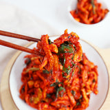 Award-Winning Bossam Kimchi 3kg + Seasoned Dried Radish Strips (Mumallaengi) 1kg_Korea Direct Delivery C
