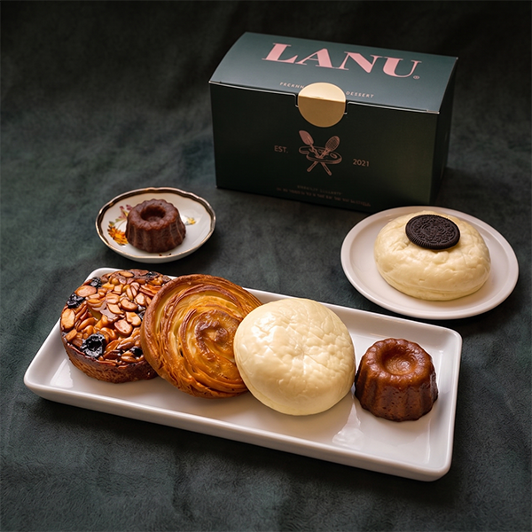 [한국직배송 D] 라누 베이커리 프리미엄 디저트 퀸아망 6종(6개) + 종합세트 6종(6개) = 총12개