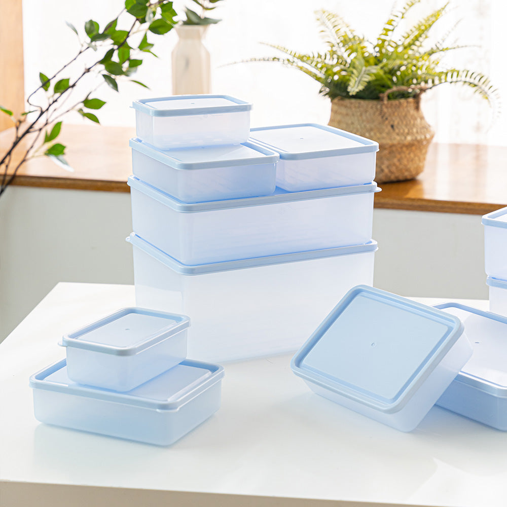 Betree Fresh Antibacterial Storage Container Mixed Set  6 Types, 19 Pieces (Includes 2 Sheets of Labels)_Korea Direct Delivery D 