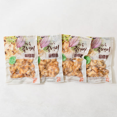 Pohang Steamed Whelk (120g x 4 Pack)