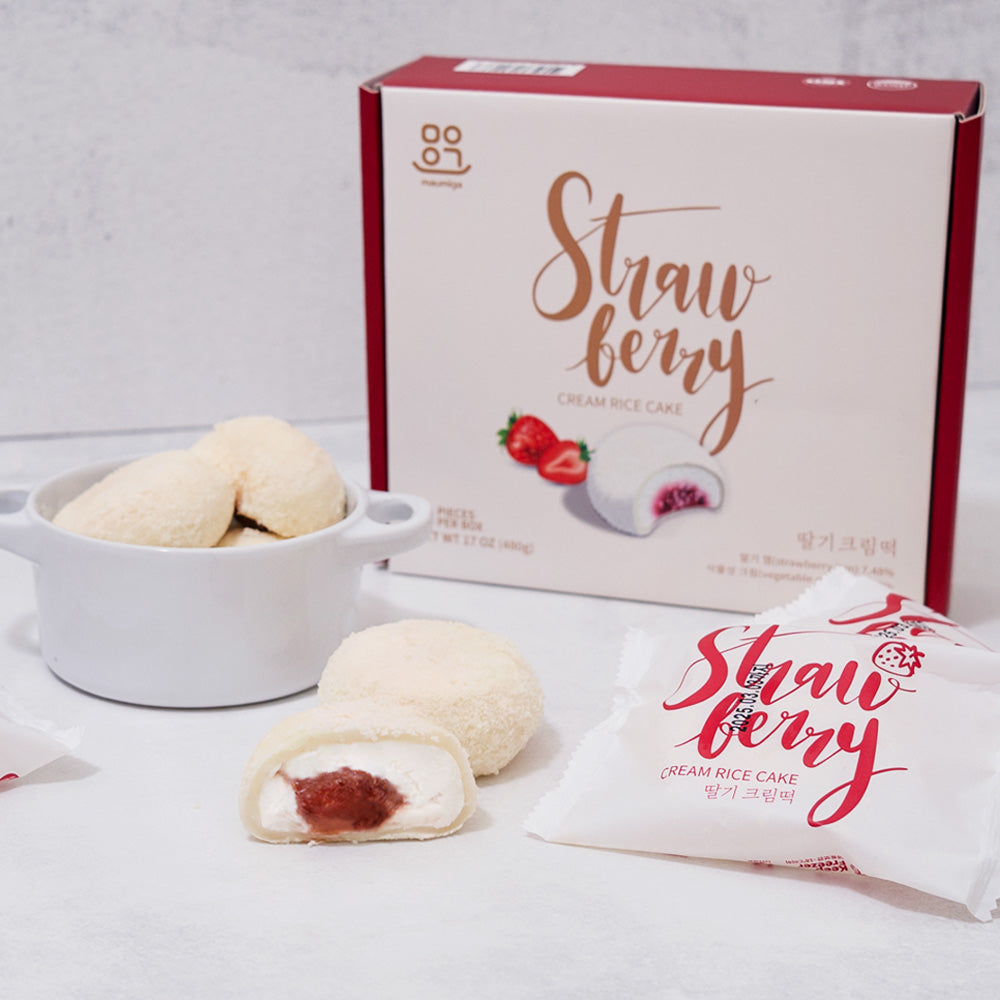 [마음이가] 딸기 크림떡 480g + 블루베리 크림떡 480g + 단팥크림떡 480g_타임딜 (묶음)
