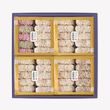 [한국직배송 B] 교동한과 덩더쿵 2단 선물세트(쇼핑백 포함)