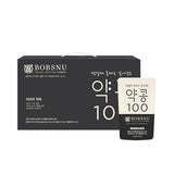 [밥스누] 약콩 100 두유 (190ml x 20팩) x 2박스 + [이른비] 고즈넛 감태 견과바 350g x 2박스 (묶음)_ 무료배송