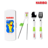 [K Direct Delivery] HARIBO Lunch Box & Cutlery Set (2-Tier Lunch Box + Spoon, Fork & Chopsticks Set) Select Option