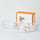 [한국직배송 C] 고트만 네오크리스탈락 트라이탄 밀폐용기 6종 화이트/블랙