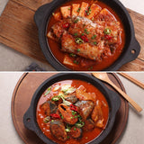 Braised Jeju Cutlassfish 400g + Braised Mackerel with Aged Kimchi 500g