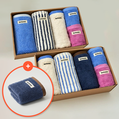 Homebody Towel Gift Pack Mild + Cozy Set +1 Free Hand Towel