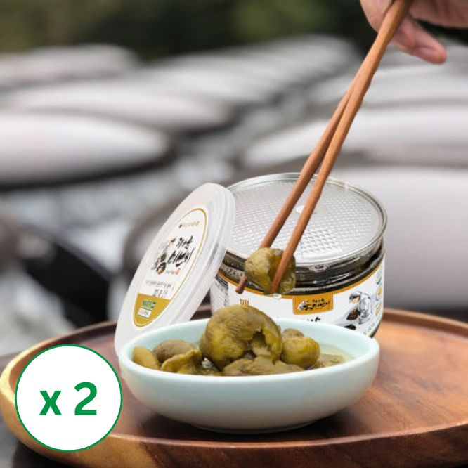 [피아골미선씨] 지리산 매실장아찌 340g x 2병 (묶음)