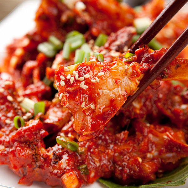 [오제이씨푸드] 고급 미(味)친 양념게장 1kg X 4 _무료배송 (묶음)
