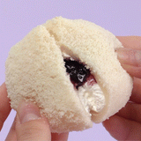 [마음이가] 딸기 크림떡 480g + 블루베리 크림떡 480g + 단팥크림떡 480g_타임딜 (묶음)