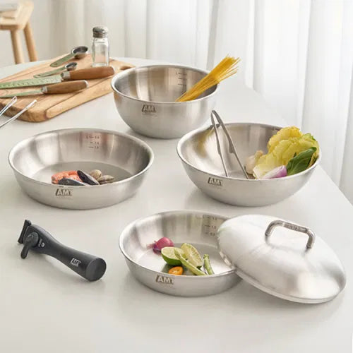 [K Direct Delivery] Stenny 5Ply Stainless Steel Pot – Select Options