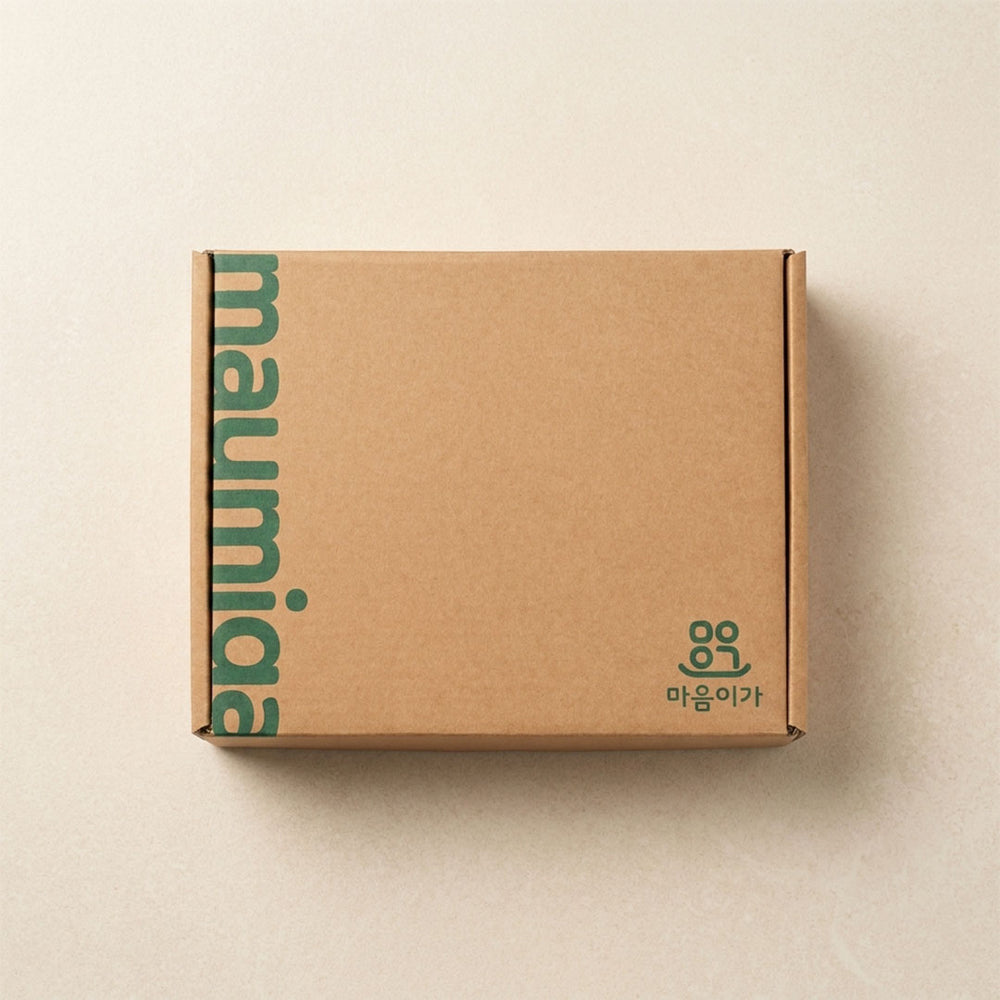 [Maumiga] Flat Sheet Pumpkin Injeolmi Kit x 2 +  Assorted Nutritious Rice Cakes 480g x 2_ Free Shipping in the 2nd WK/ July