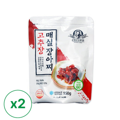 Seasoned plum 150g x 2 (Set)