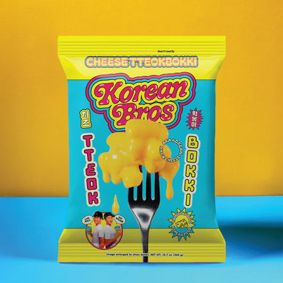 [코리안 브로스] 떡볶이 패밀리 사이즈 파우치 (치즈) 360g