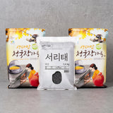 [Eco Mom] Fermented Soybean Powder 1kg x 2pkㅣ*Free* [Barun] Grain Black Soybeans 1.6kg_FreeShipping