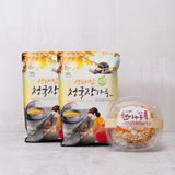 [성필립보생태마을] 생태맘 청국장 가루 1kg x 2팩ㅣ*증정* [한계령웰빙] 찬찬 현미 누룽지 200g