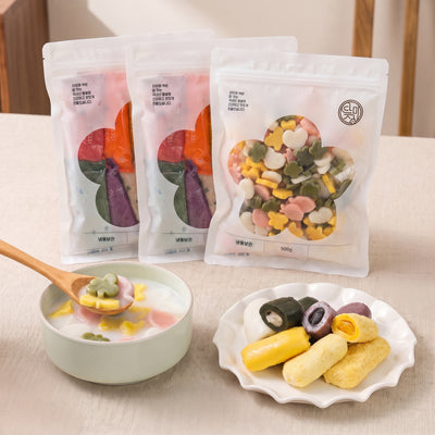[단미정] 앙금꽃피다 6종세트 500g x 2팩ㅣ*증정* [단미정] 행복을 담은 떡국 500g x 1팩 (묶음)
