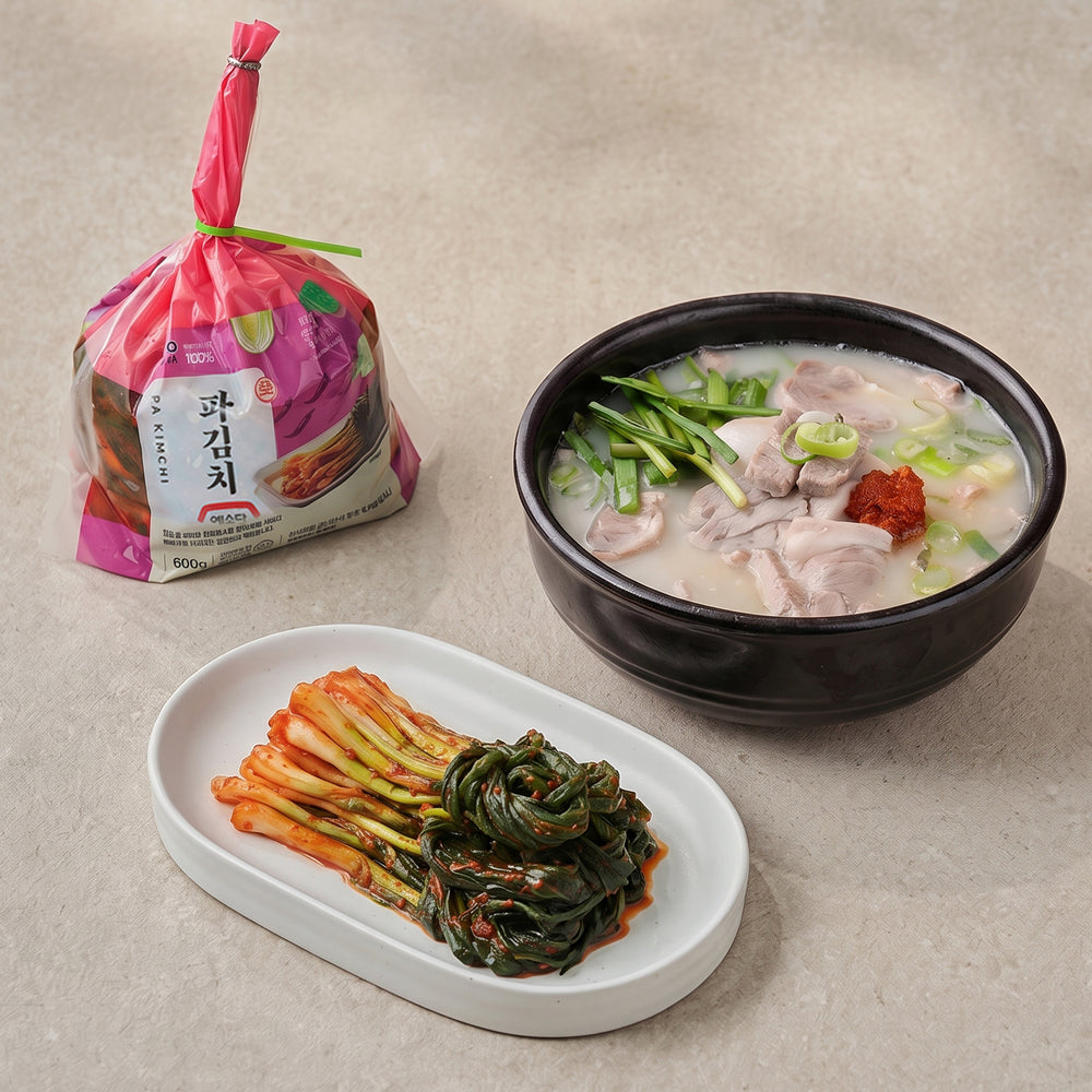 [Wooltari] Pork Bone Soup 2lbㅣ*Free* [Yesodam] Green Onion Kimchi 800g