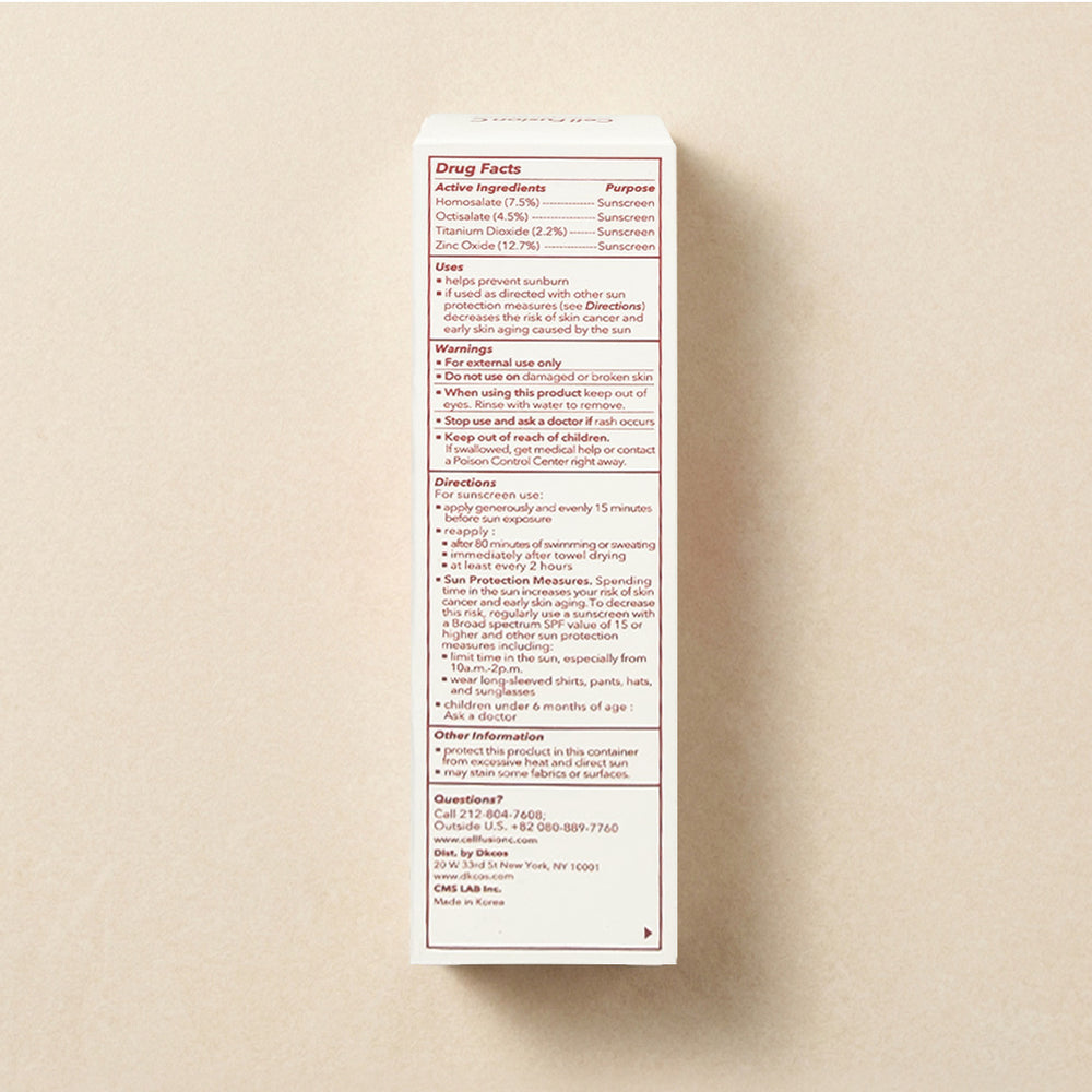 [셀퓨전씨] 레이저 썬스크린 50ml (SPF50+)