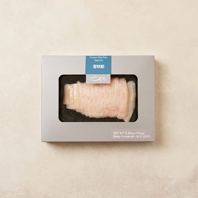 [1+1] [Eojak] Sliced Raw Flatfish 150g