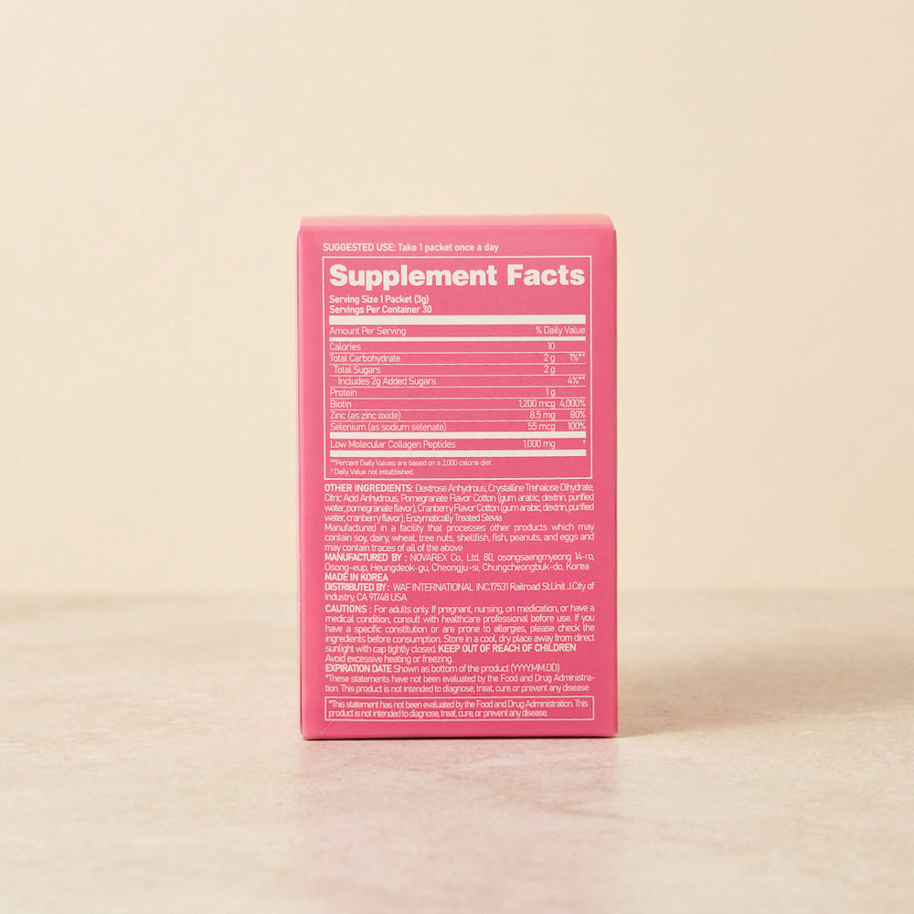 [Ever Collagen] Time Biotin Cell Powder Stick 90g (3g x 30 Sticks)