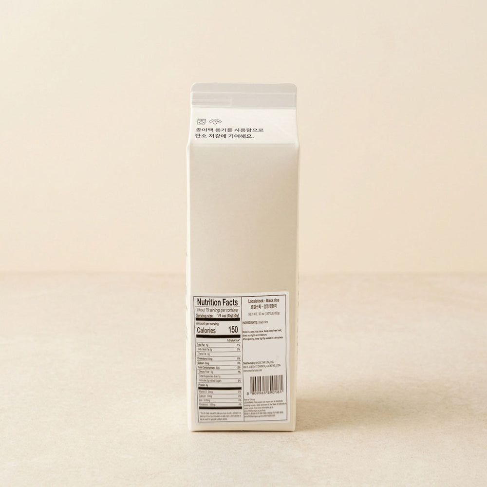 [리필리] 로컬스톡 검정찰현미 850g