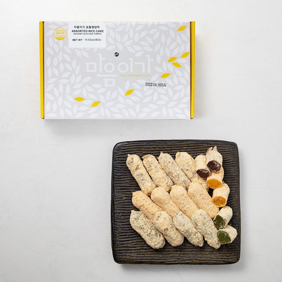 [1+1][마음이가] 모듬영양떡 480g (묶음)