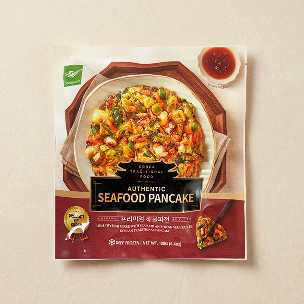 [사옹원] 프리미엄 해물파전 180g x 2팩 (묶음)
