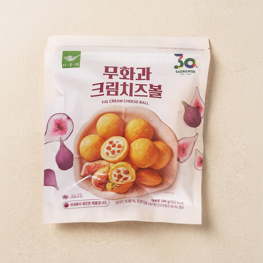 [사옹원] 무화과 크림치즈볼 240g