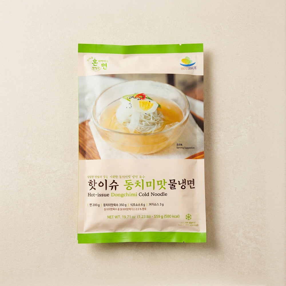 [핫이슈] 동치미맛 물냉면 559g x 2팩 (묶음)