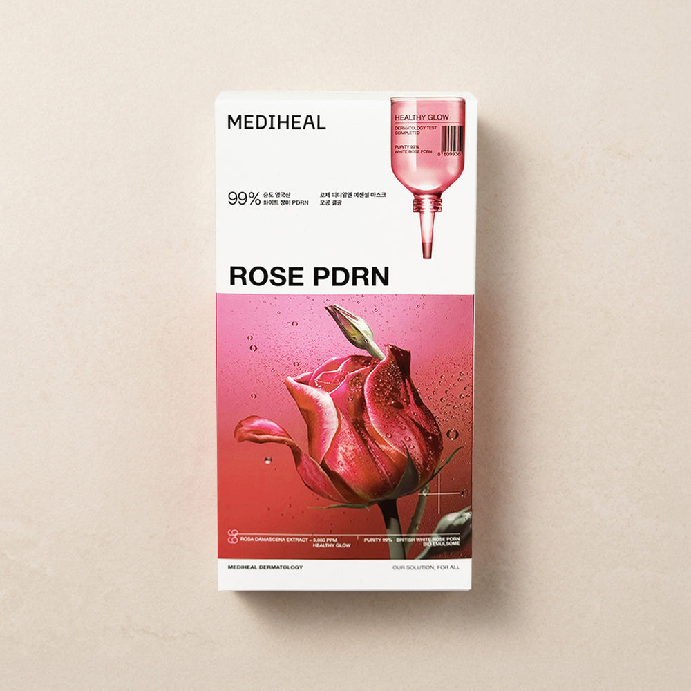 [메디힐] Rose PDRN 에센셜 마스크 헬시 글로우 10매